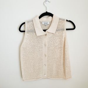 & Other Stories Collared Vest